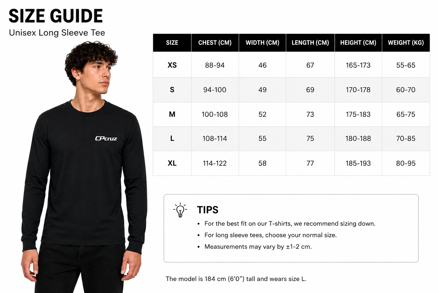 Size guide