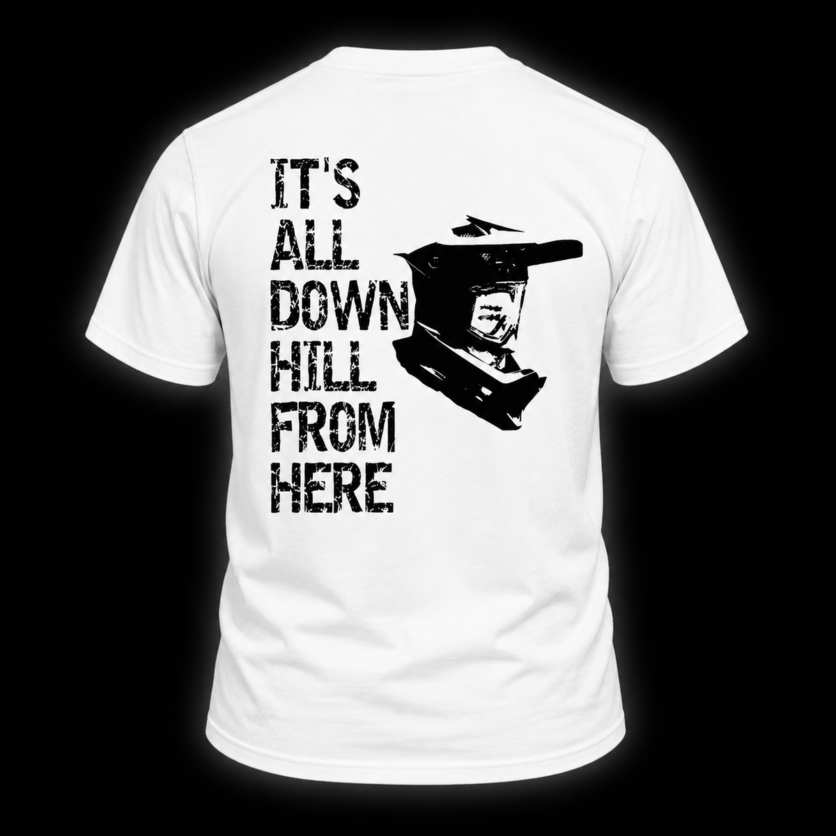It’s All Downhill From Here – Tee